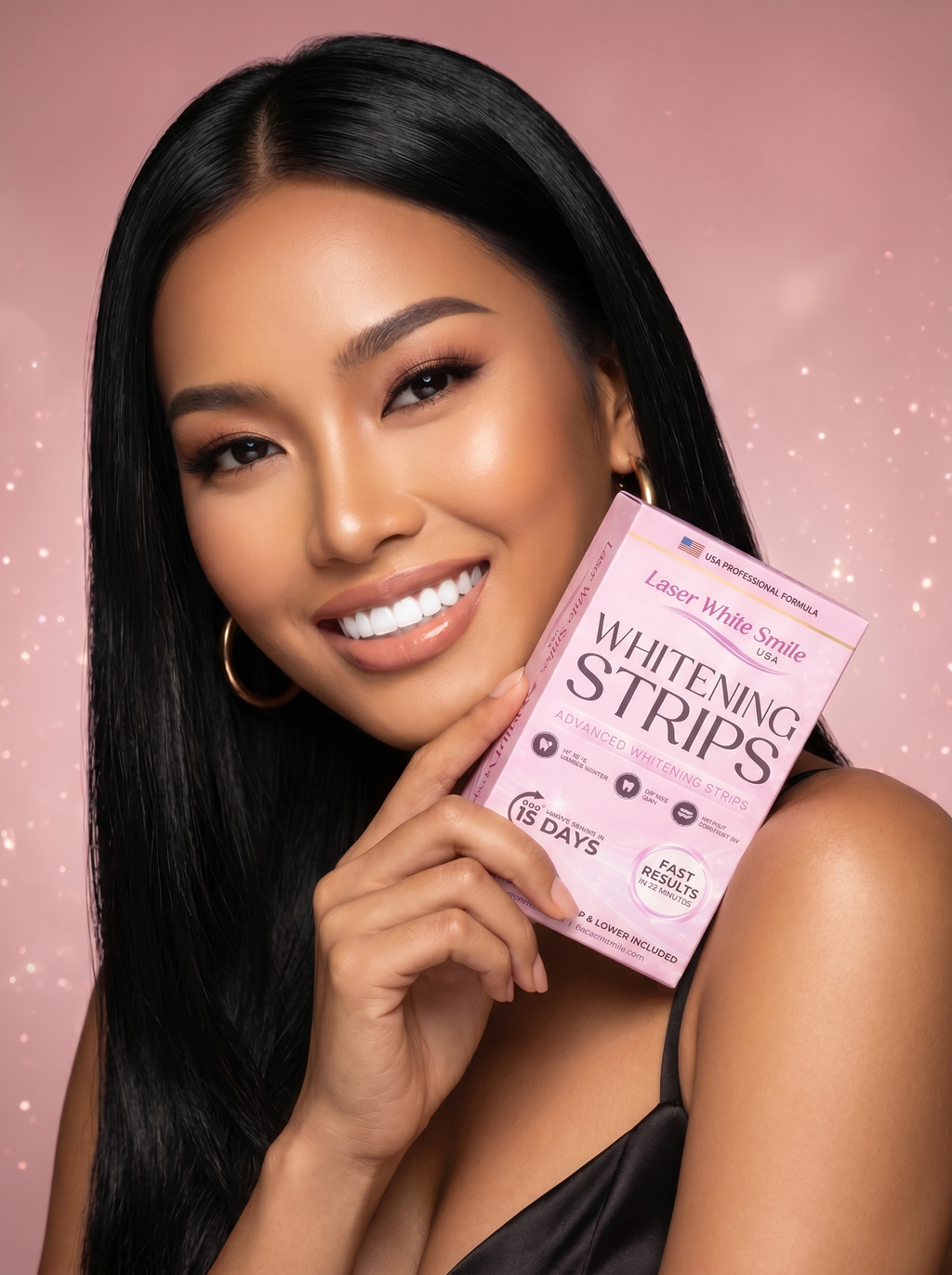 Laser White Smile — USA Advanced Whitening Strips