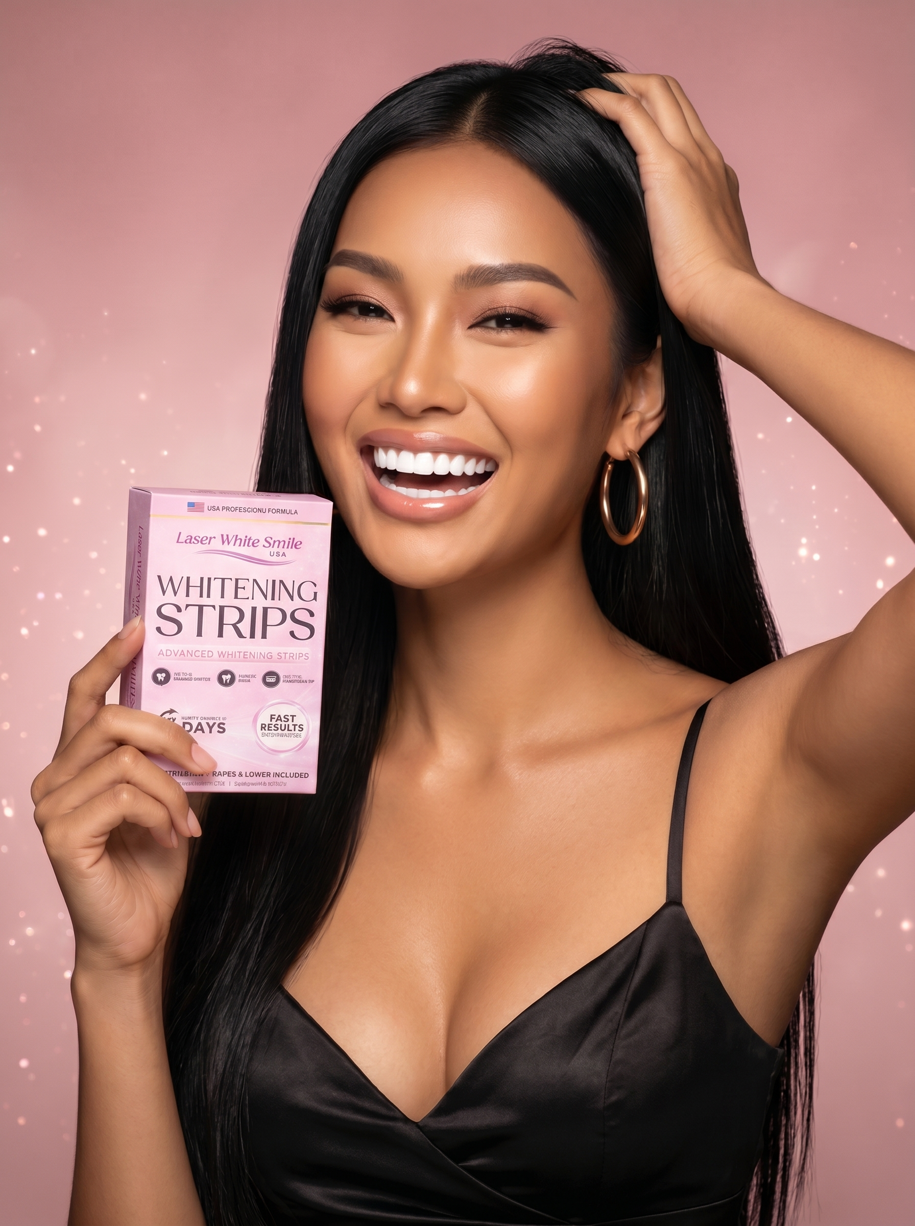 Laser White Smile — USA Advanced Whitening Strips